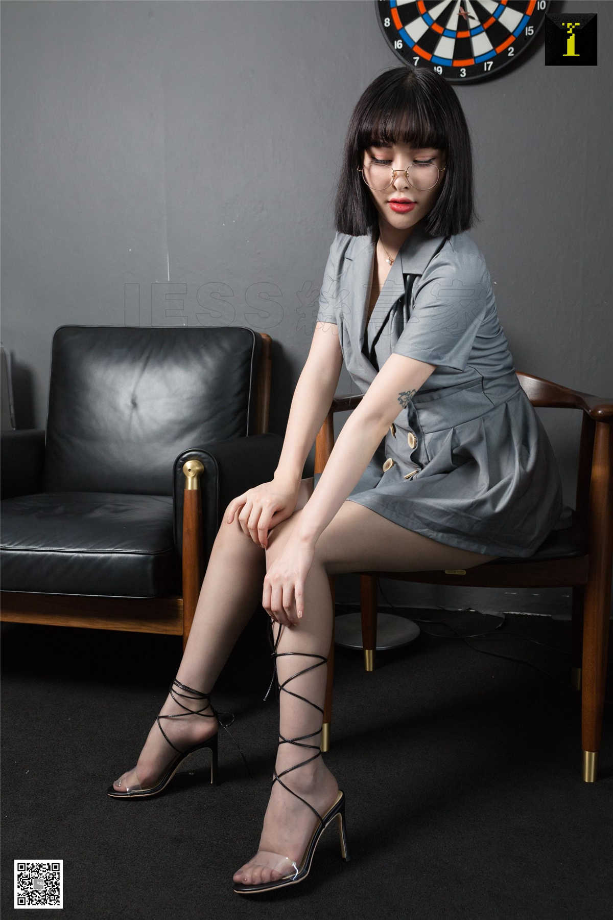 图片[2]-IESS异思趣向 丝享家588期：喵姐 喵老师上课啦-日更街拍