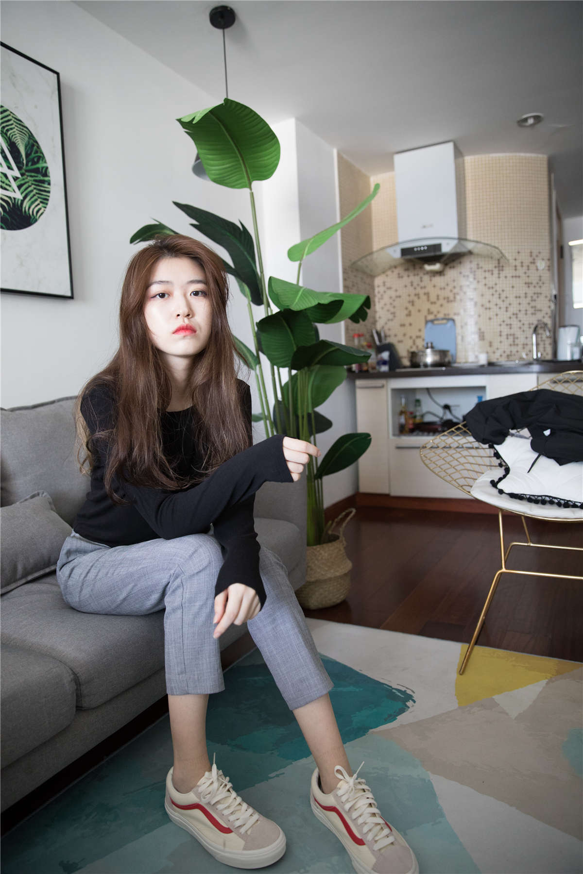 图片[2]-物恋传媒203期：佳琪-Hi.秋日私语-日更街拍