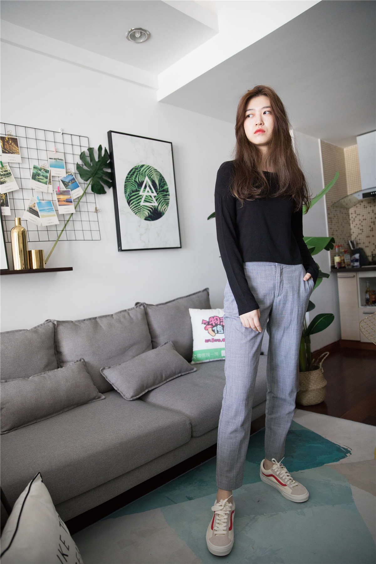 物恋传媒203期：佳琪-Hi.秋日私语-日更街拍