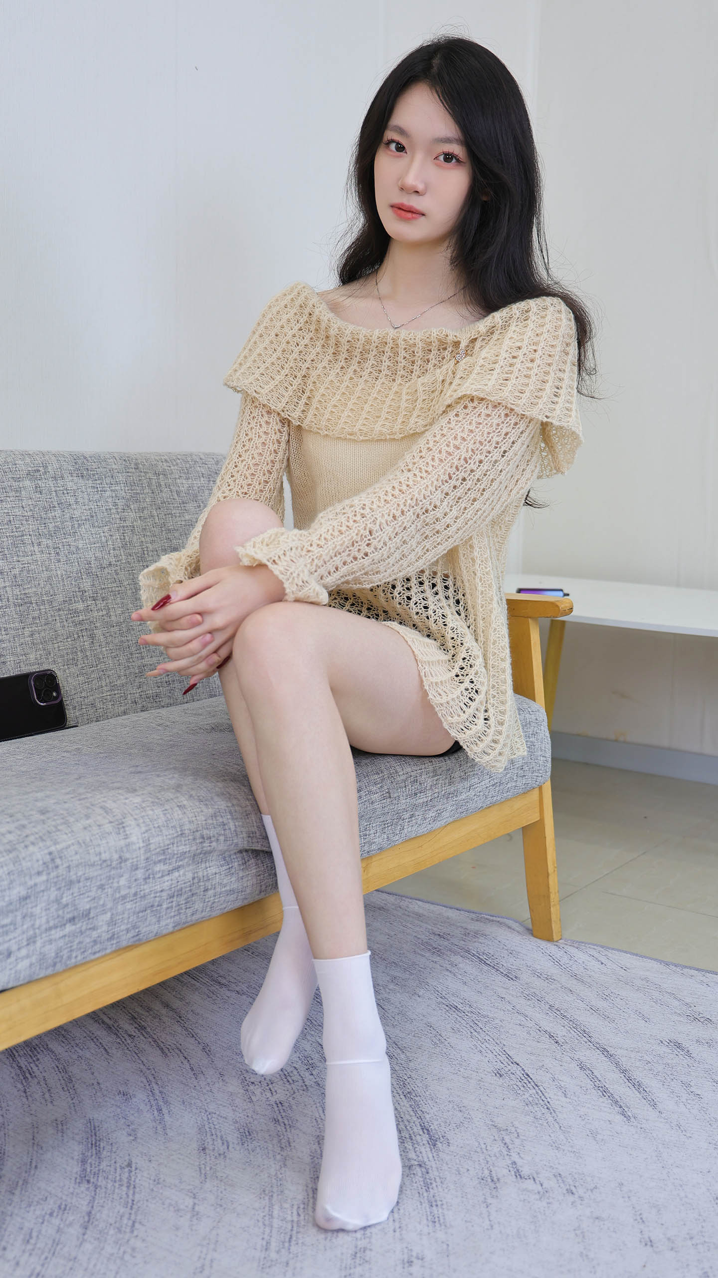 绮梦摄影：第447期 小艺（ 无印珍藏版）【图包+视频】-日更街拍