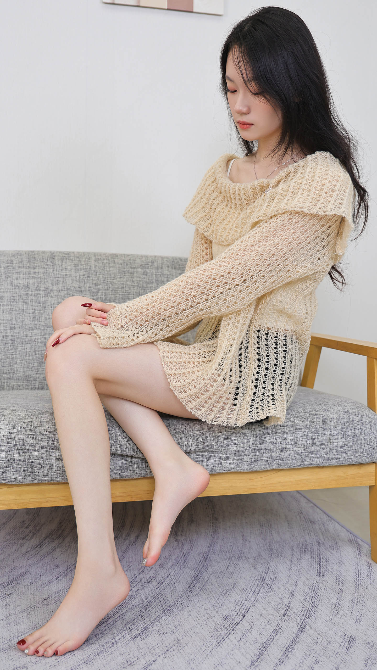 绮梦摄影：第447期 小艺（ 无印珍藏版）【图包+视频】插图3